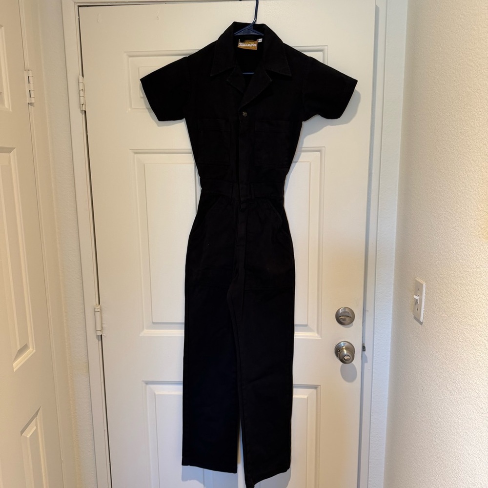 Big Bud Press Short Sleeved Jumpsuit Black XXS